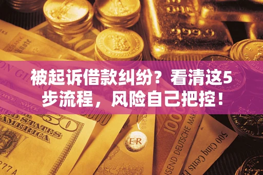济南被起诉借款纠纷?看清这5步流程,风险自己把控! 济南被起诉借款纠纷?看清这5步流程,风险自己把控!